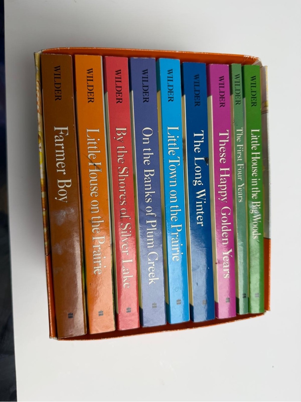 Laura Ingalls Boxed Book Set - Multicolor